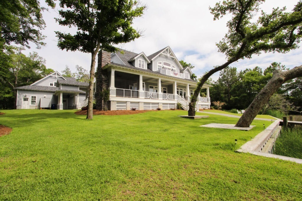 custom luxury home on the crystal coast