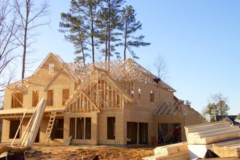 A new house build